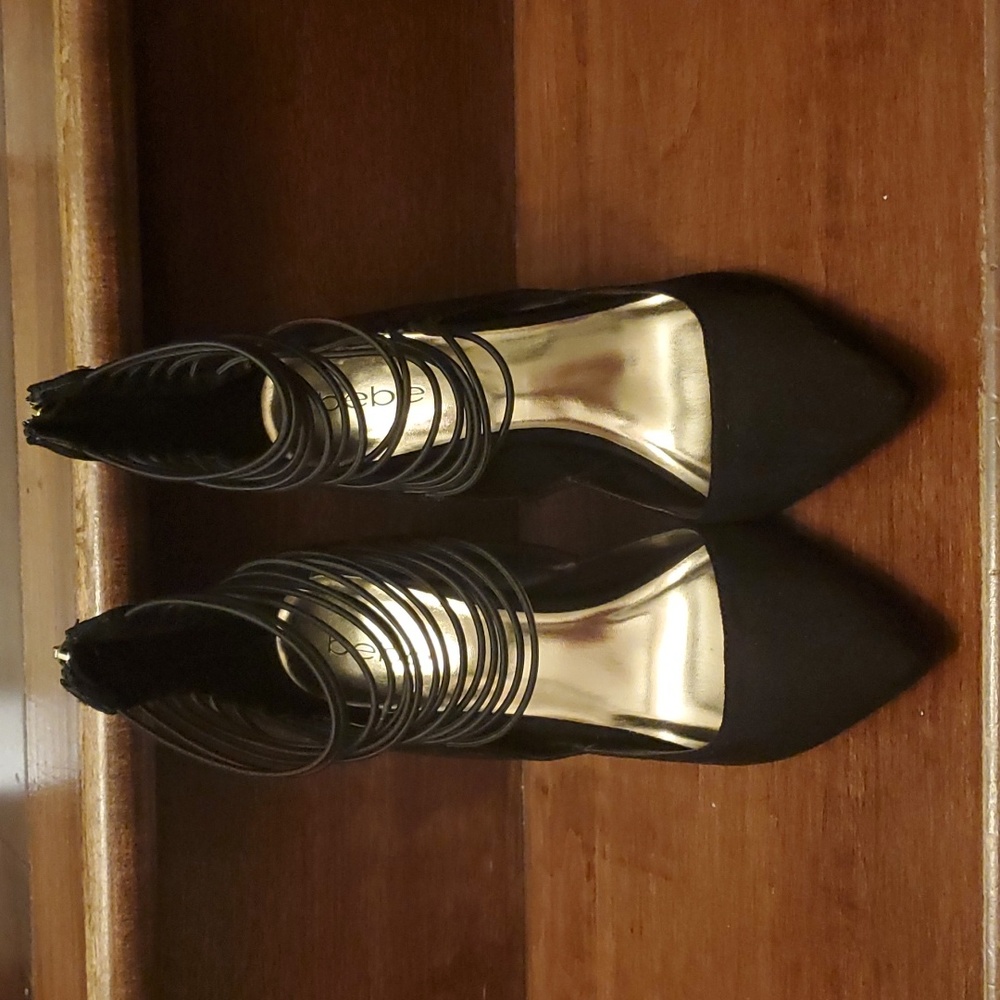 Gently used/worn bebe heels